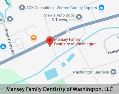 Map image for Which is Better Invisalign or Braces in Washington, NJ
